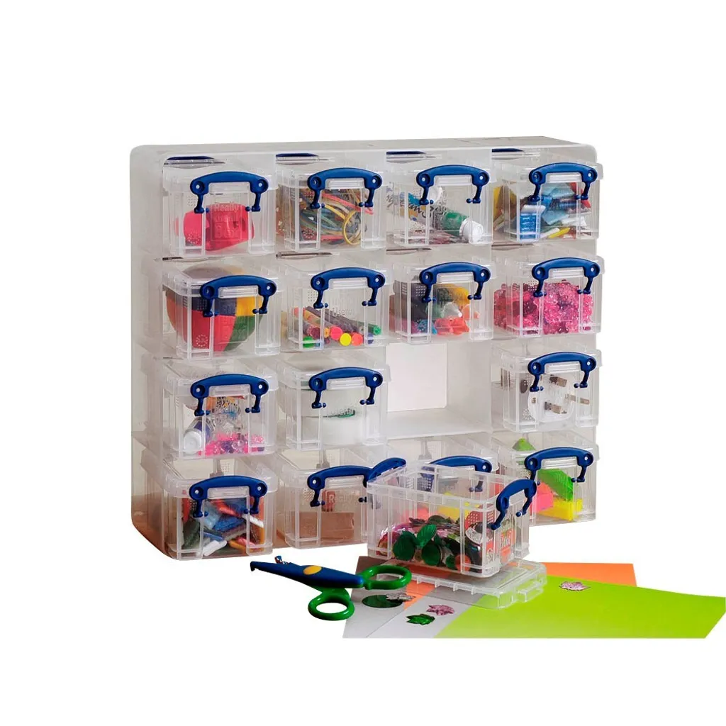Boîte de rangement Really Useful Box 0.3CORG 16x0,3L Transparente