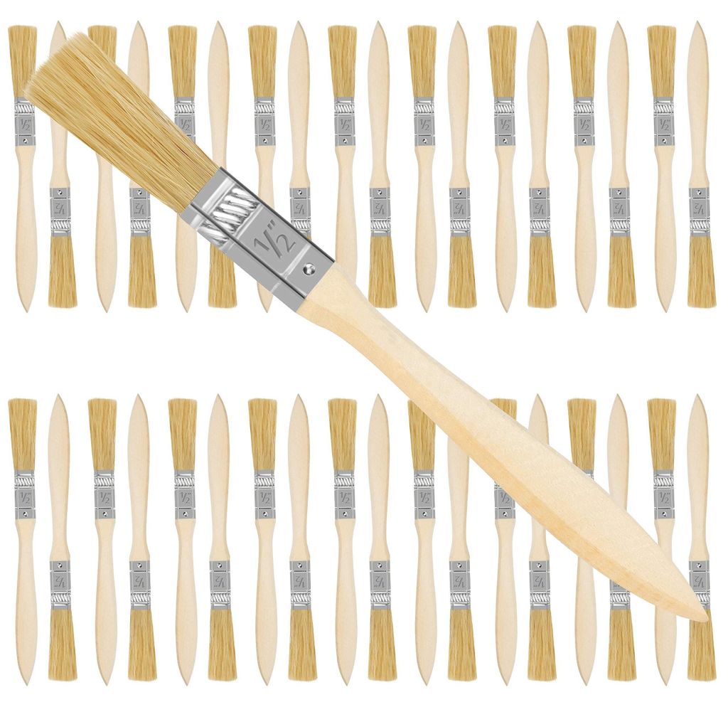 Kurtzy 12,7 mm Pinsel Set Maler Pinselset (36er Pack) - Produktbild 