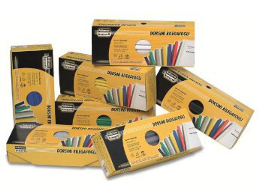 Fellowes Dorsini Rilegafogli, Transparent, 25 Blätter