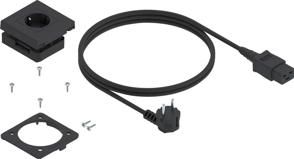 Blum Amperos AC Einbausteckdose, Schubladensteckdose Produktbild 