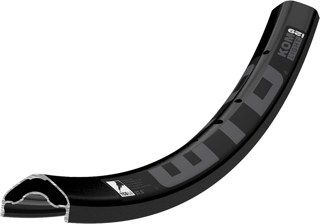 WTB KOM Light i30 27.5" TCS 2.0, 32 fori Nero, PV Kreis, Schwarz, Einheitsgröße