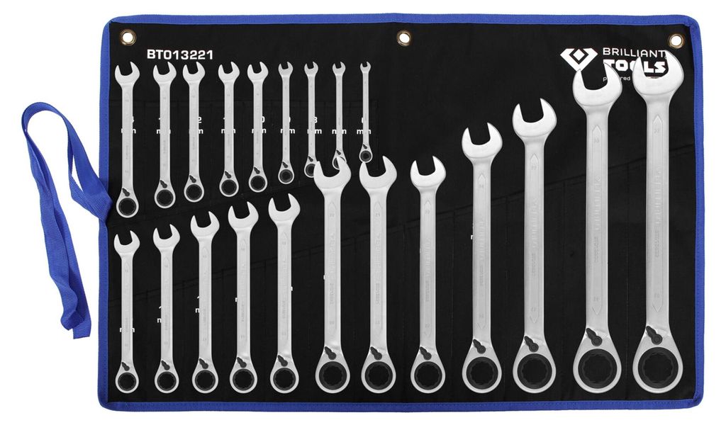 Brilliant Tools BT 0013221 - Ratschenringschlüssel-Satz Obrázek produktu 