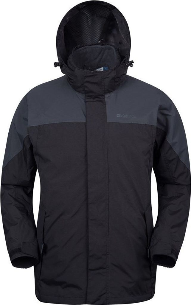 Mountain Warehouse - "Storm" Jacke, wasserfest für Herren MW134 (XS) (Grau)