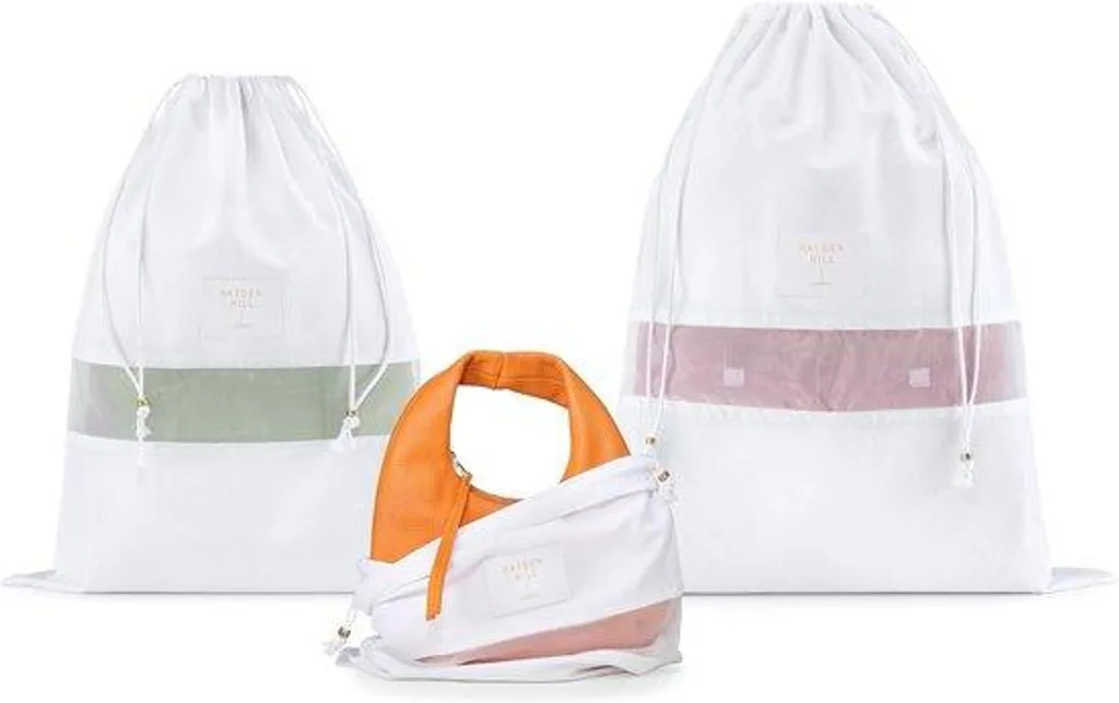 Rangement pour chaussures et sacs à main : lot de 3 housses de voyage