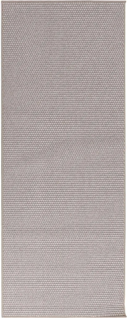 Tapis doux vidaXL LUGO en polyester résistant coloris Crème et Taupe