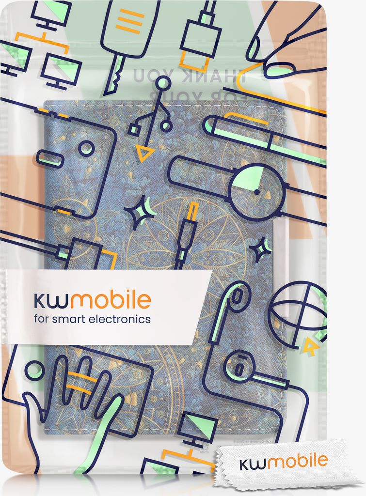 kwmobile Klapphülle kompatibel mit Tolino Vision 1 / 2 / 3 Produktbild 7