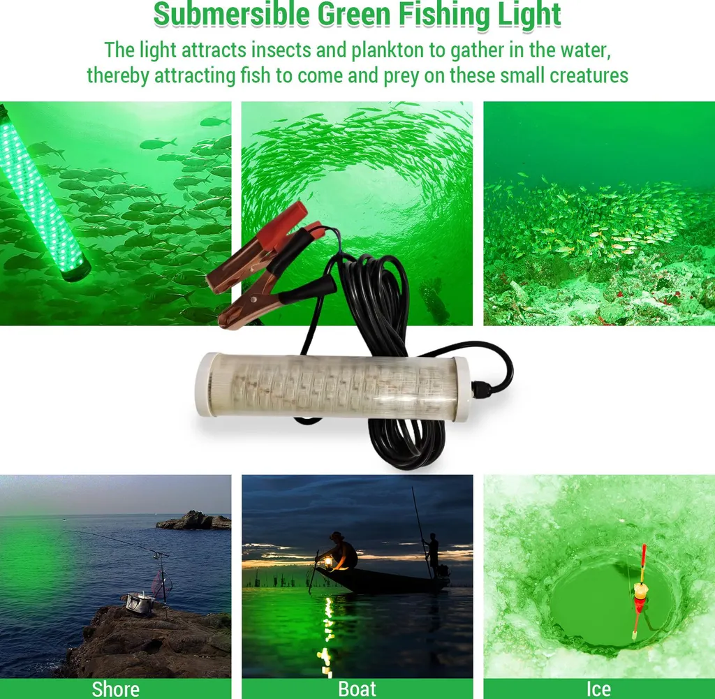 Test Luce Subacquea LED 12V: Come attirare Calamari in Notturna