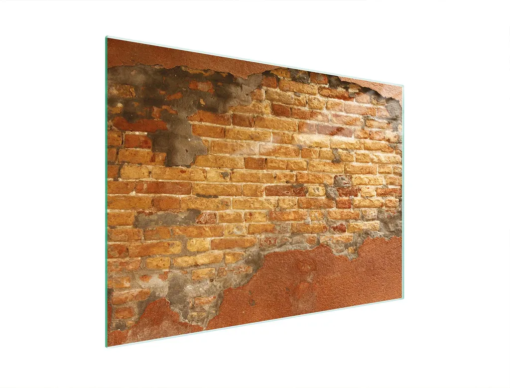 Tagliere Multiglass 30x22 Brick Orange | Copriforno in Vetro Temperato