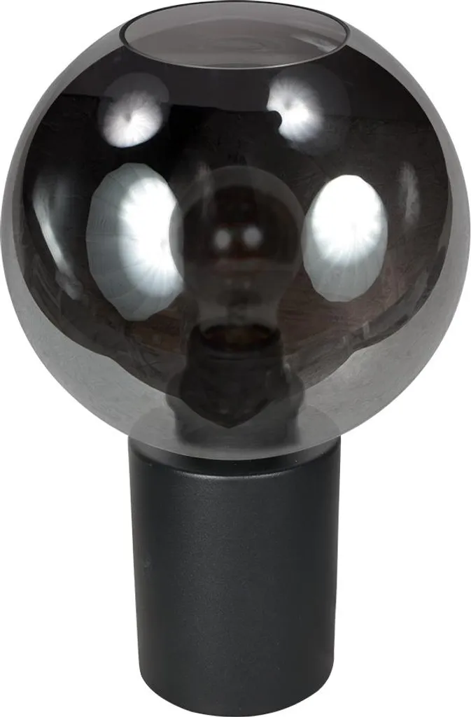 Steinhauer Bloeba 4380ZW: Lampada da Tavolo E27 in Metallo e Vetro