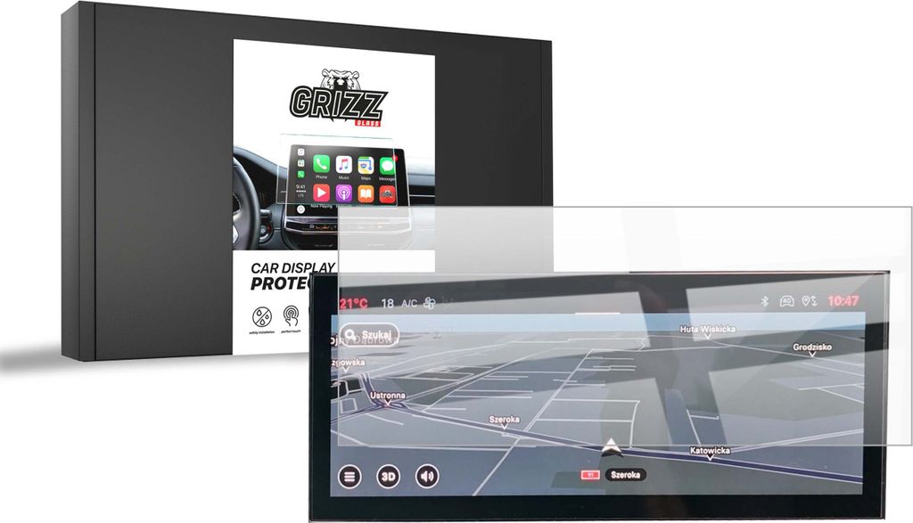 Keramische Autodisplayfolie für Alfa Romeo Junior 10,25" Produktbild 
