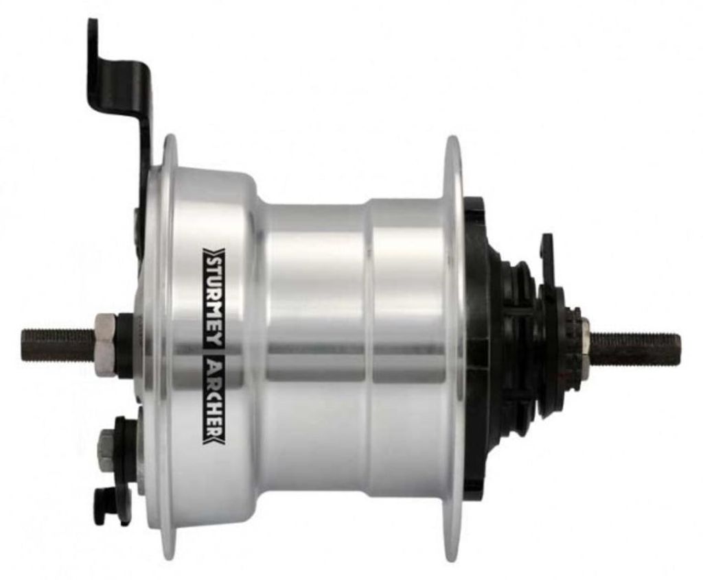 Batavus Hinterradnabe sa.c50 Trommel 90mm 36h Silber
