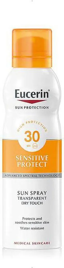 Eucerin Sun Sensitive Protect Spray SPF30 200ml - Protection Solaire Corps