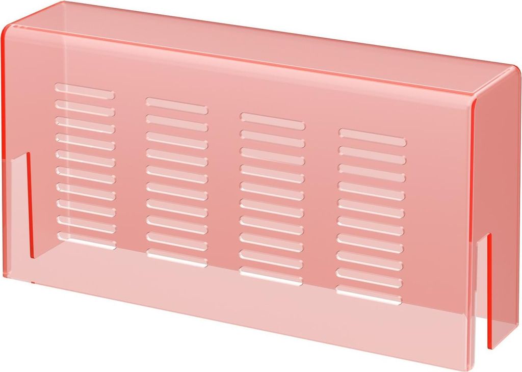 INF Nintendo Switch 2 Staubschutzhülle - Acryl Schutzhülle für Dock & Konsole Rosa