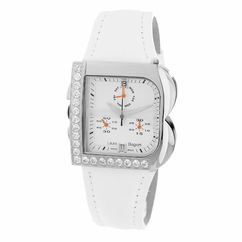 Laura Biagiotti LB0002L-BLZ Orologio Bianco: Must-Have Fashion Donna