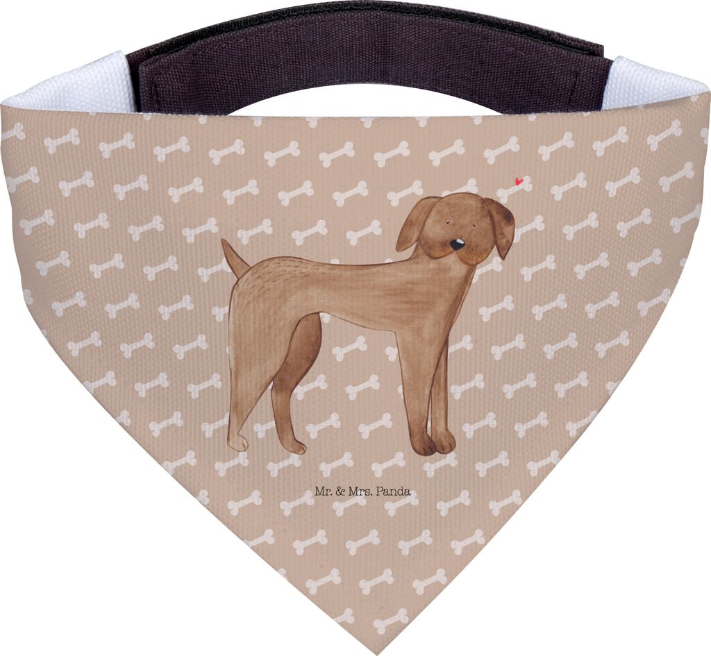 Mr. & Mrs. Panda Halstuch Für Hunde Hund Dogge - Hundeglück - Geschenk, Hundeliebe, Herz, Bandana, Schal, Tuch, Sprüche