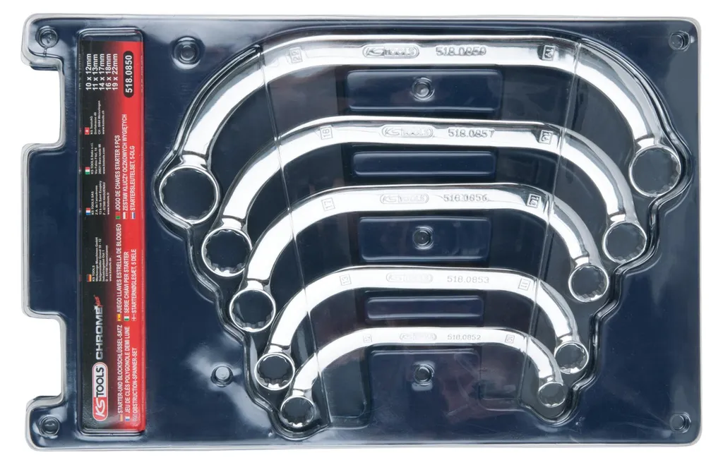 Clés de Blocage KS TOOLS CHROMEplus en Acier Vanadium Finition Miroir - 2