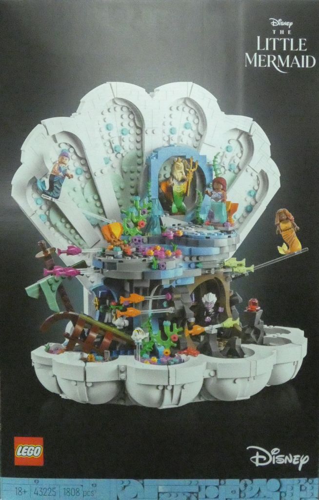 LEGO® Disney 43225 Arielles königliche Muschel Produktbild 