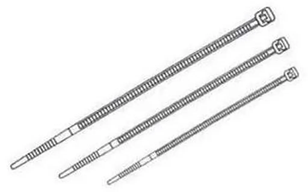 Fixation câbles rouge WKK 100x2,5mm : fini le désordre avec ce lot 100