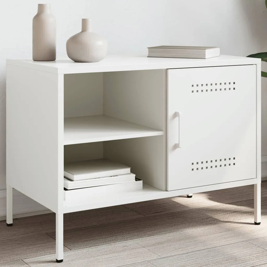 Maison Exclusive Mobile TV 68cm Acciaio Bianco | Best Seller 2026