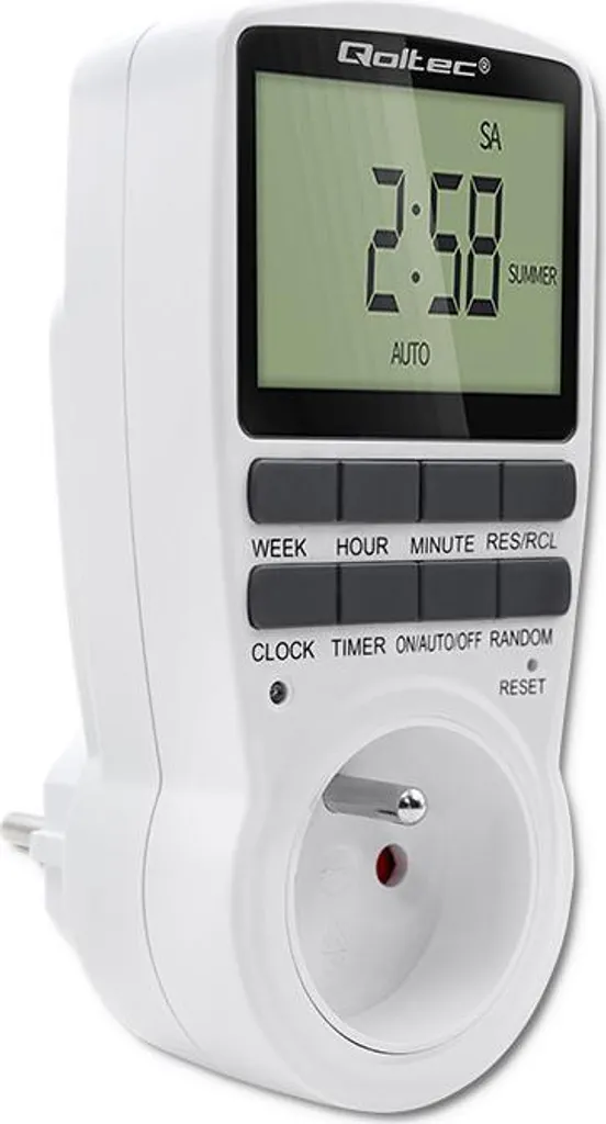 Programmateur LCD Qoltec PC0628 avec batterie de secours et 10 cycles - 13