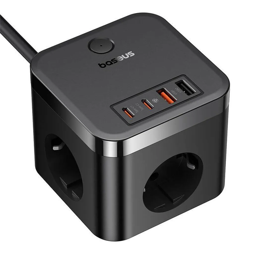 Chargeur de bureau Baseus PowerCombo Cube pour PC portable et mobile