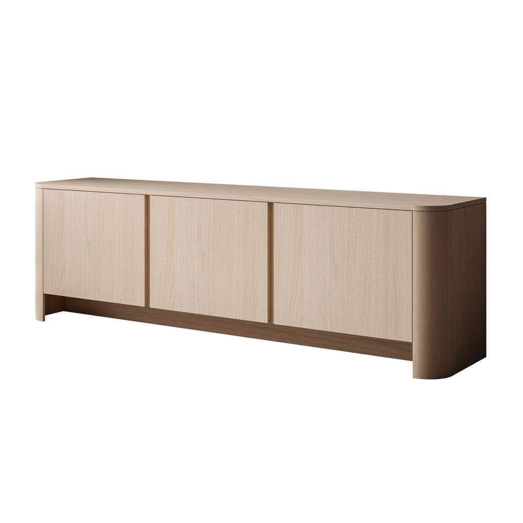 Dreitüriger TV-Schrank DESTINY Eiche Vicenza