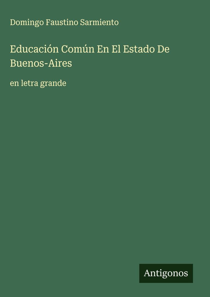 Gemeinsames Bildungswesen im Bundesstaat Buenos-Aires