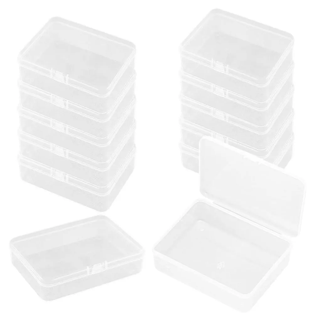 Boîte de rangement transparente pour trier les petits objets perdus