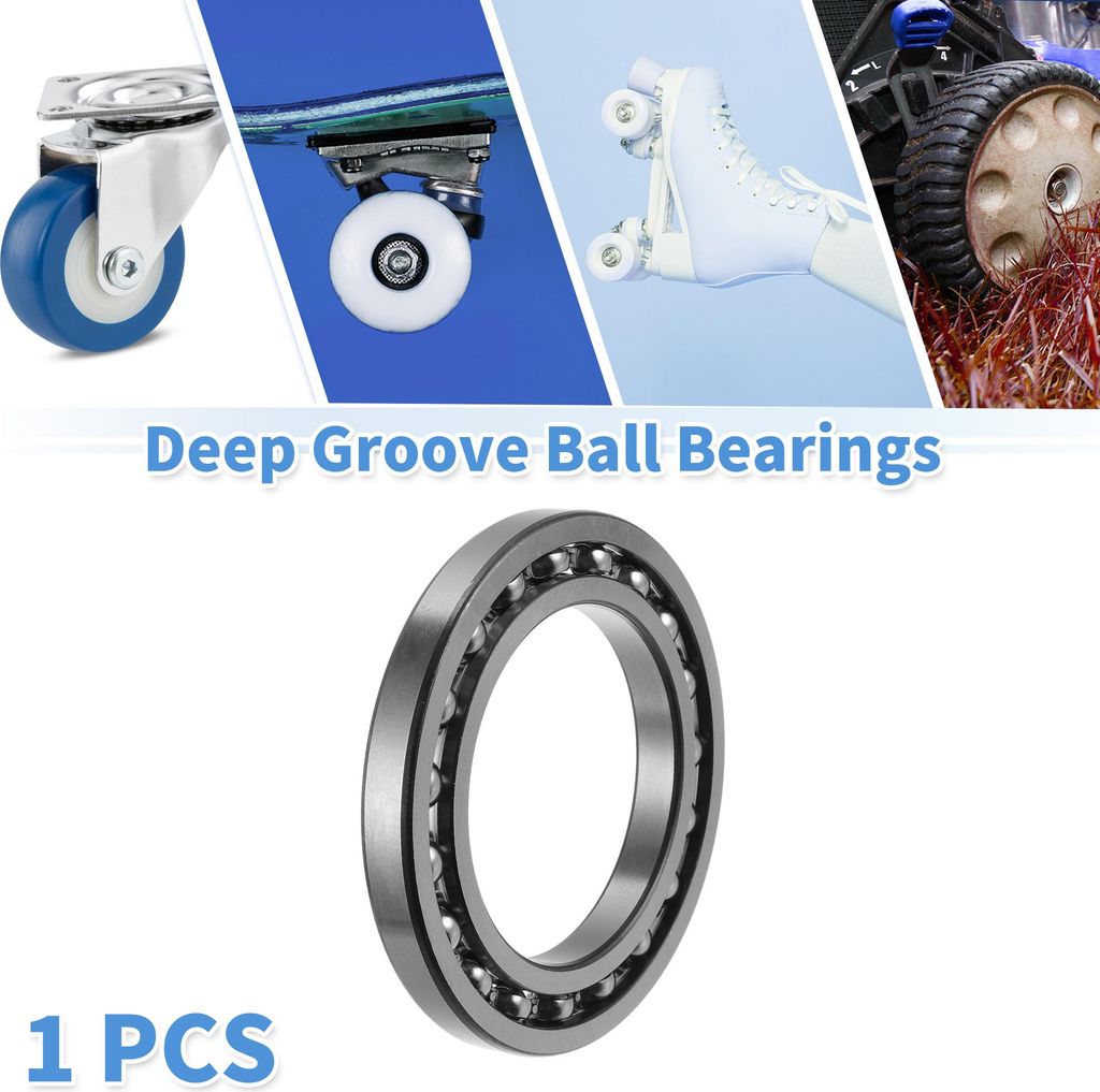 16021 Rillenkugellager 105x160x18mm P5 Offene Art Geschmierte Lager 1 Stk Auto Roller Skateboard Rad Universal Silber Ton