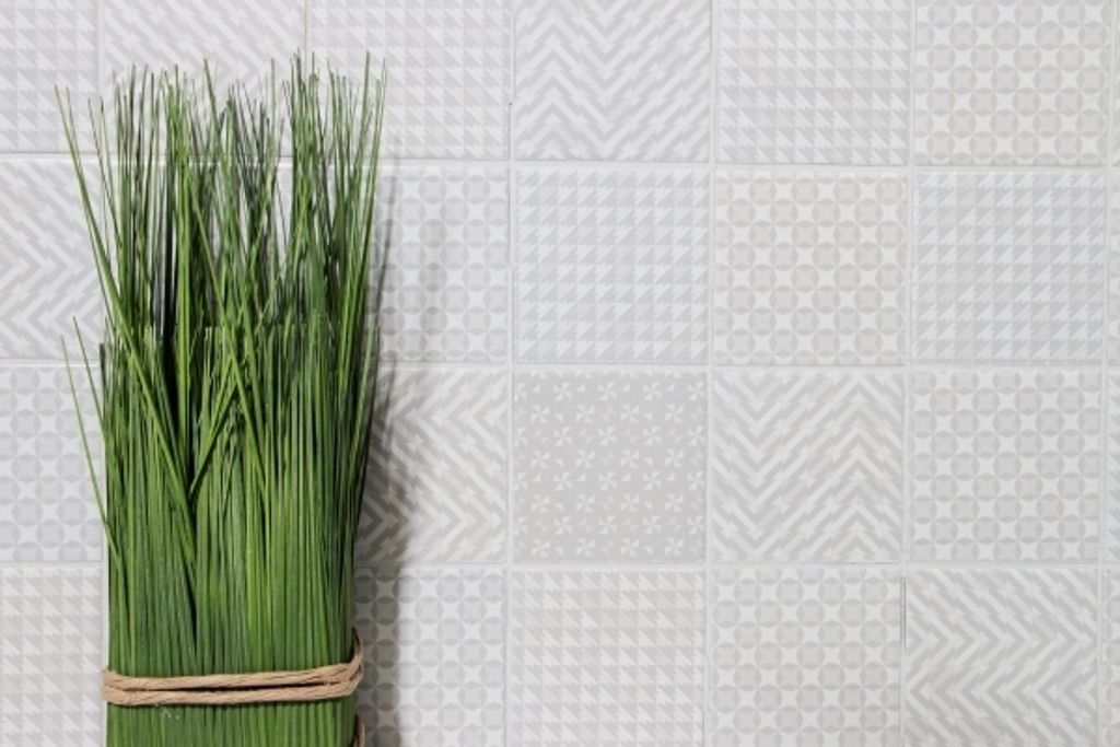 Handmuster Retro Vintage Mosaik Fliese Keramik grau Geo Grey MOS22B-1402_m