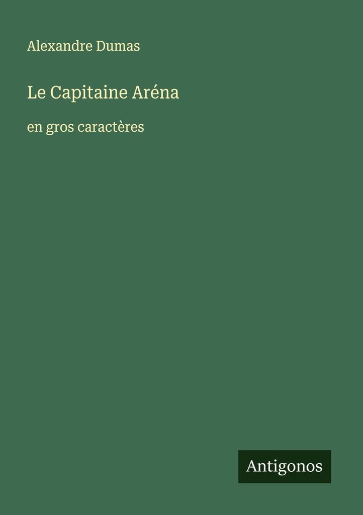 Le Capitaine Aréna