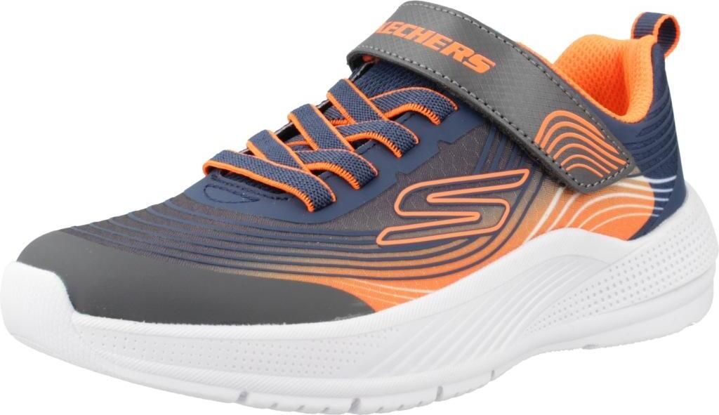 Skechers micro spec advance Jungen Sportschuh in Blau, Größe 30