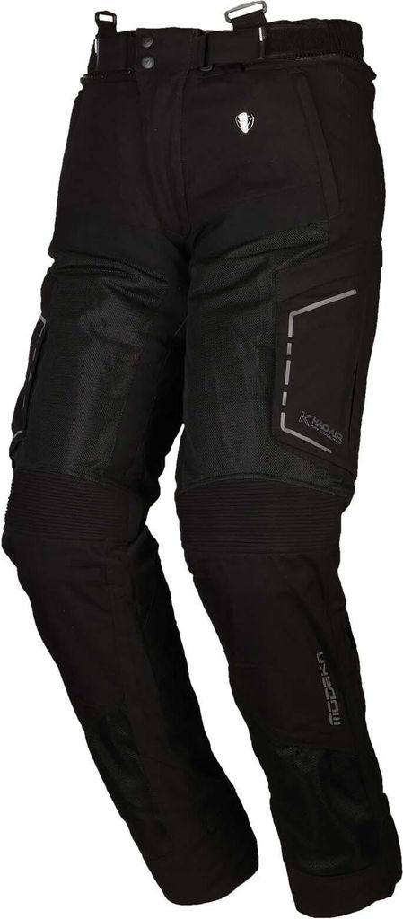 Modeka Motorradhose Khao Air schwarz K-L