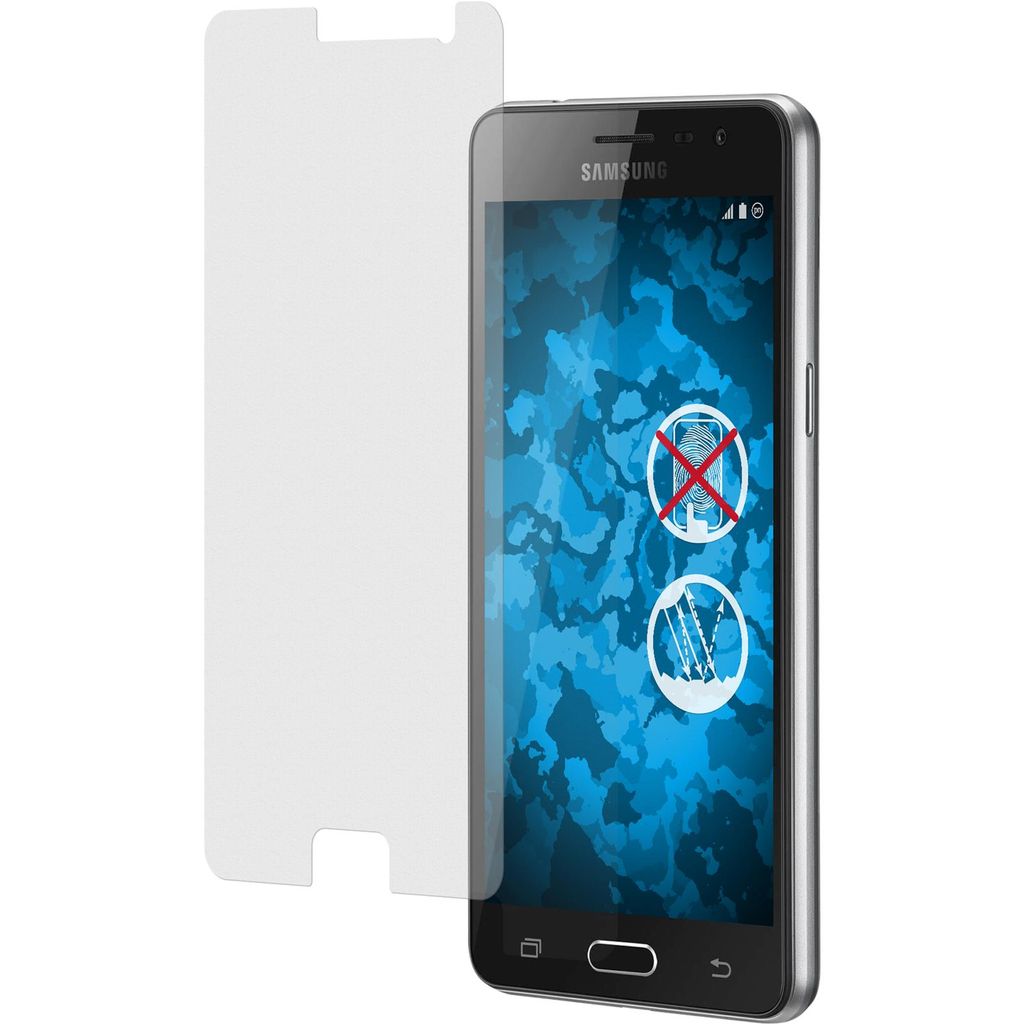 4er-Pack PhoneNatic Displayschutzfolien matt kompatibel mit Samsung Galaxy J3 Pro