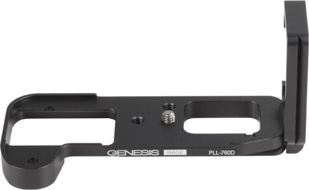 Genesis PLL-760D - Typ "L" -Tafel mit Arca-Swiss-Halterung für Canon 760D-Kamera