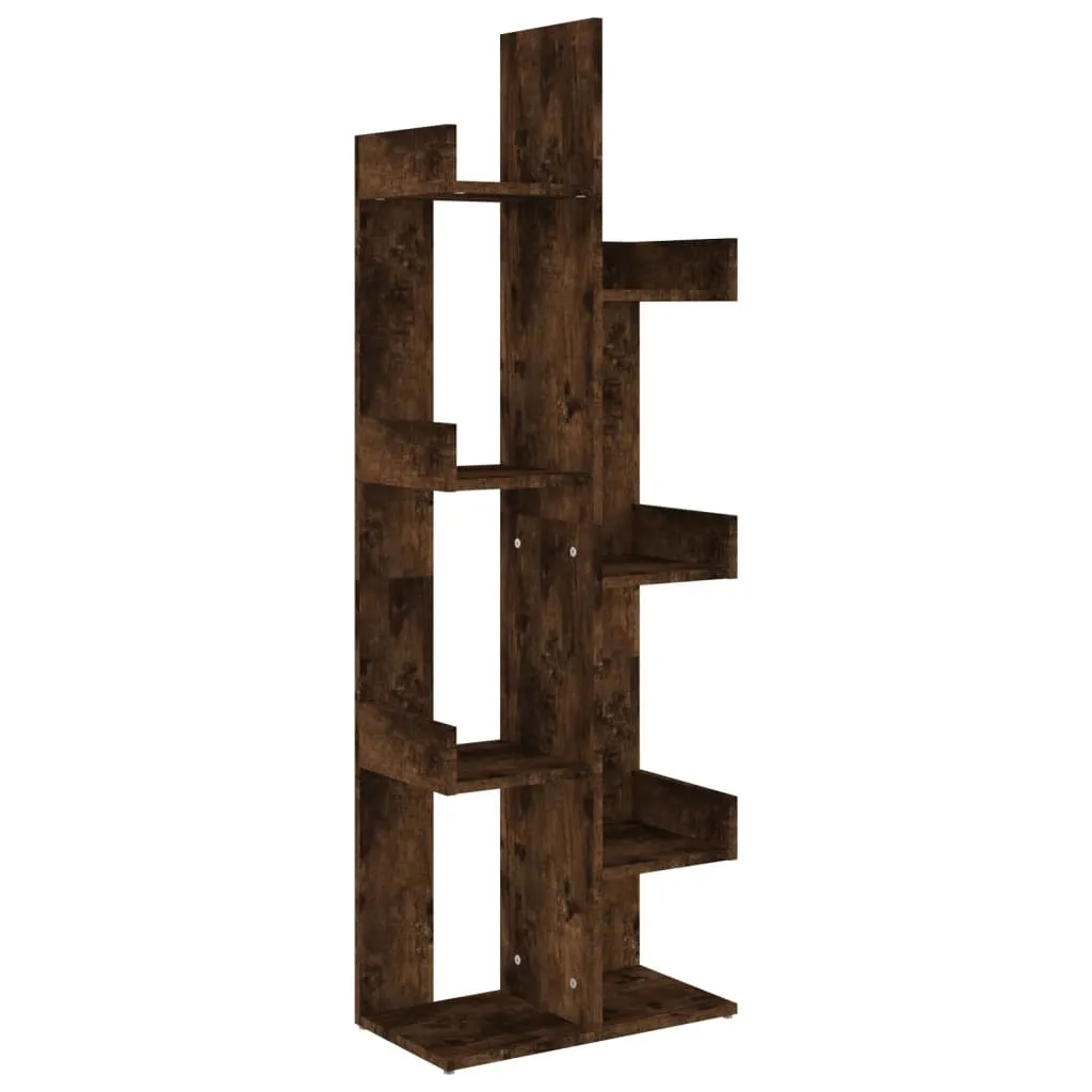 Offerta Libreria SYFAX™ 48x25x140 cm Rovere Fumo - Legno Multistrato