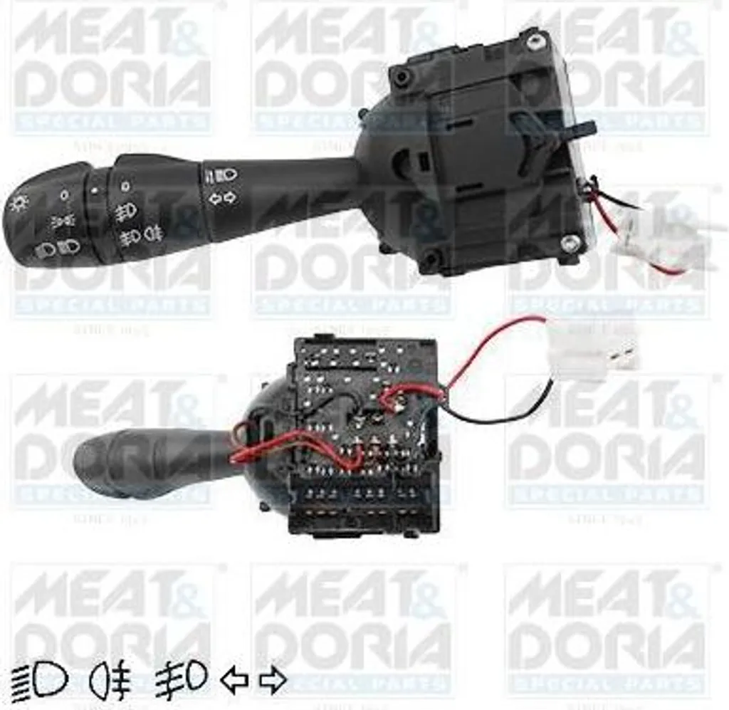 Réparer votre commande de clignotant Clio 4 - Commutateur 255401303R OE