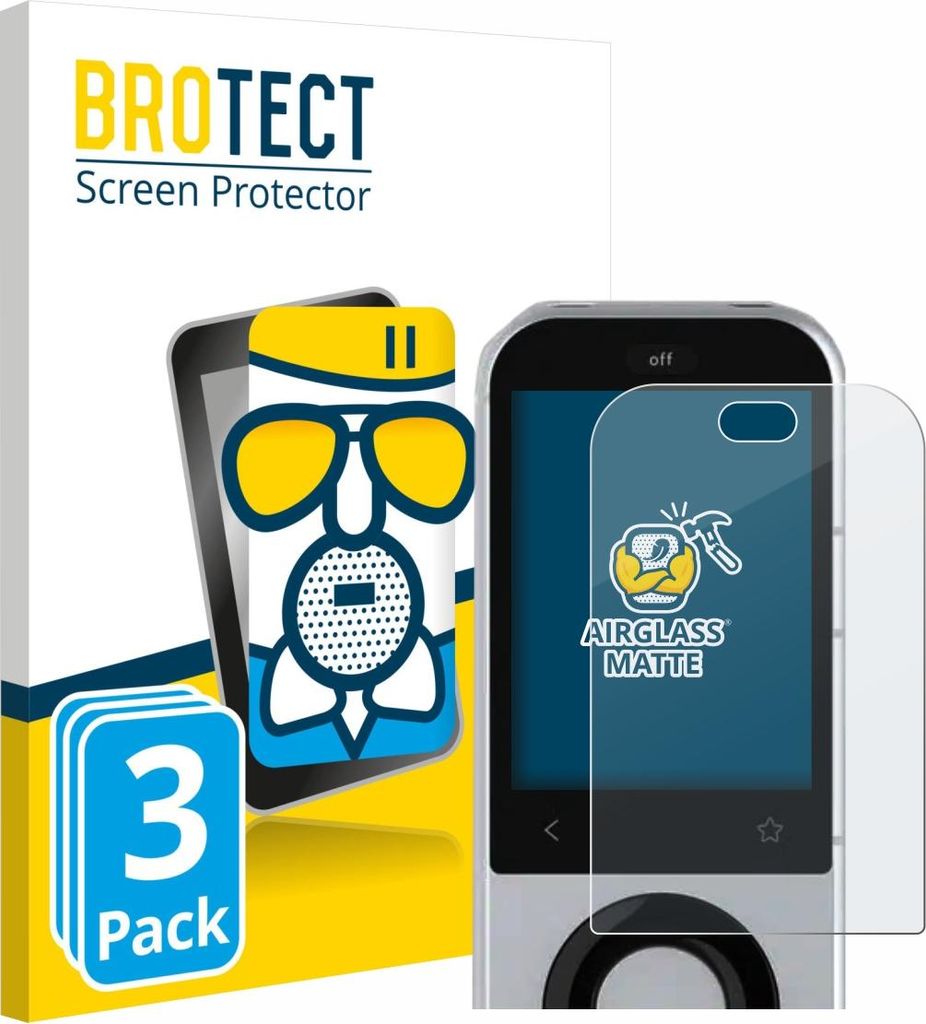 3x BROTECT Entspiegelungs Schutzglas für Sofabaton X2 Schutzfolie Panzer Folie Glas Display Schutz matt