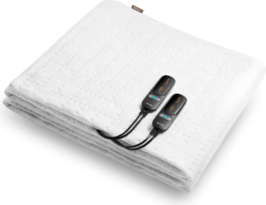 Duux Snooze Fleece Elektrische Unterdecke – 6 Stufen – 140x200 cm