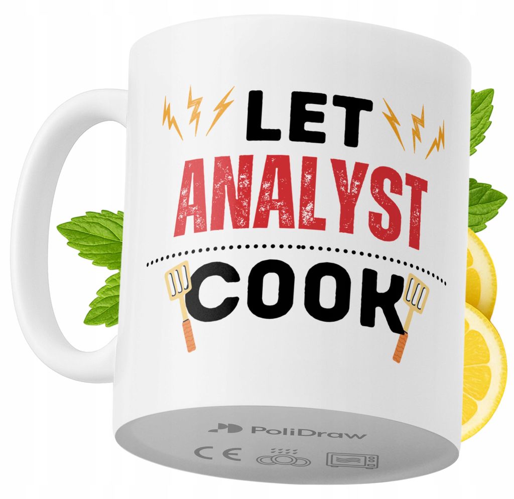Lustige Kaffeetasse mit witzigem Textdesign für Analysten - ideal für Geburtstage, Namenstage, Feiertage und besondere Anlässe. Hochwertige Tass...