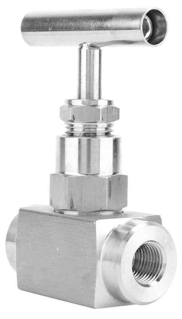 Vanne de réglage débit d'eau 1/4 pouce inox pour circuit hydraulique