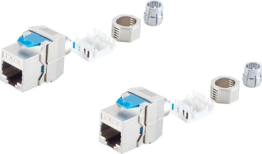 Câble Ethernet RJ45 Catégorie 5e shiverpeaks blindé pour débit Gigabit LAN