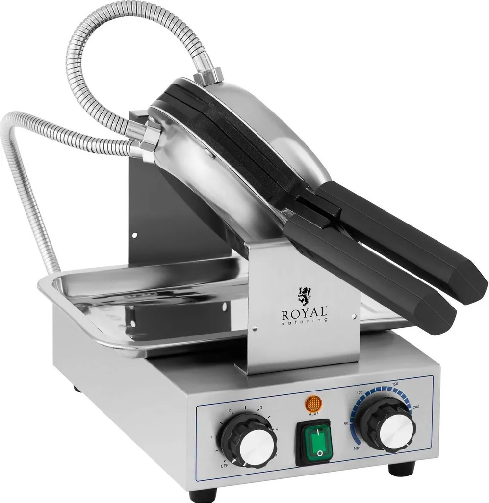 Gaufrier bulle professionnel 1400W machine à gaufre œuf pour buffet