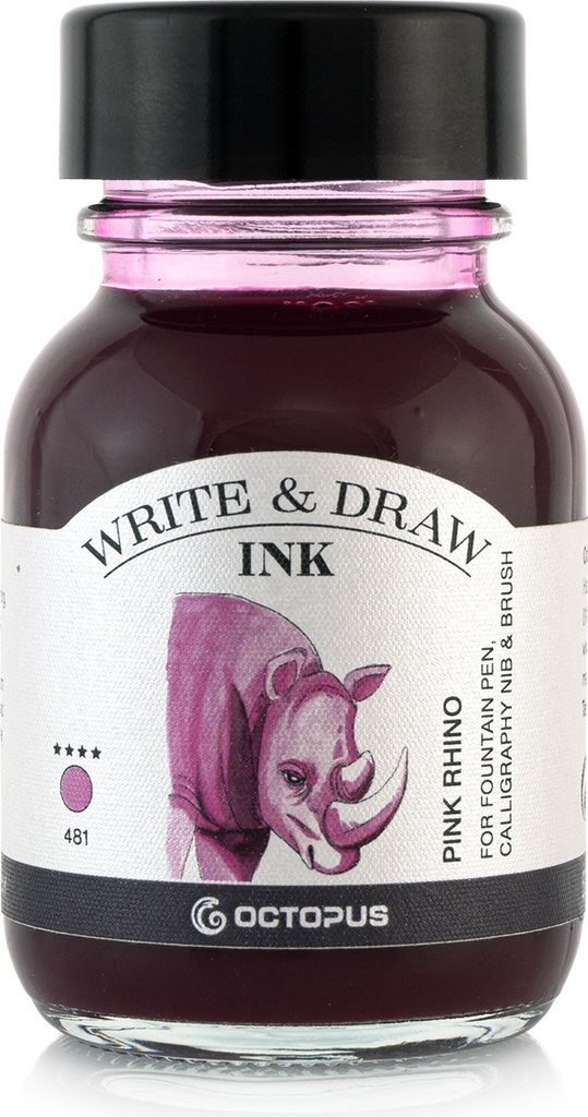 Write and Draw Ink 481 Pink Rhino, Schreib- und Zeichentusche, 50 ml