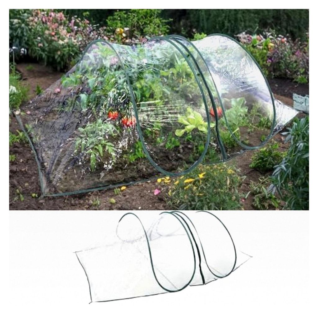 XL Frühbeet 250 x 110 x 70 cm Pop Up Gewächshaus