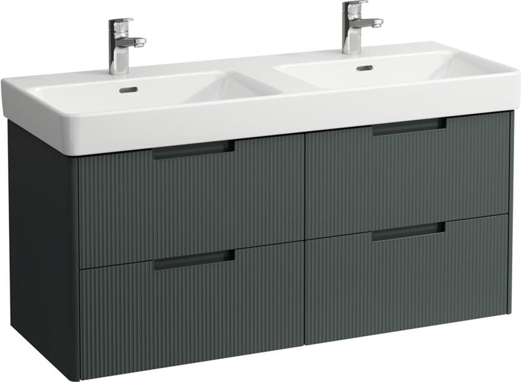 LAUFEN Juna Waschtischunterbau, 4 Schubladen, inklusive Ordnungssystem, zu H814966, 1168x446x515mm, H4115441092661