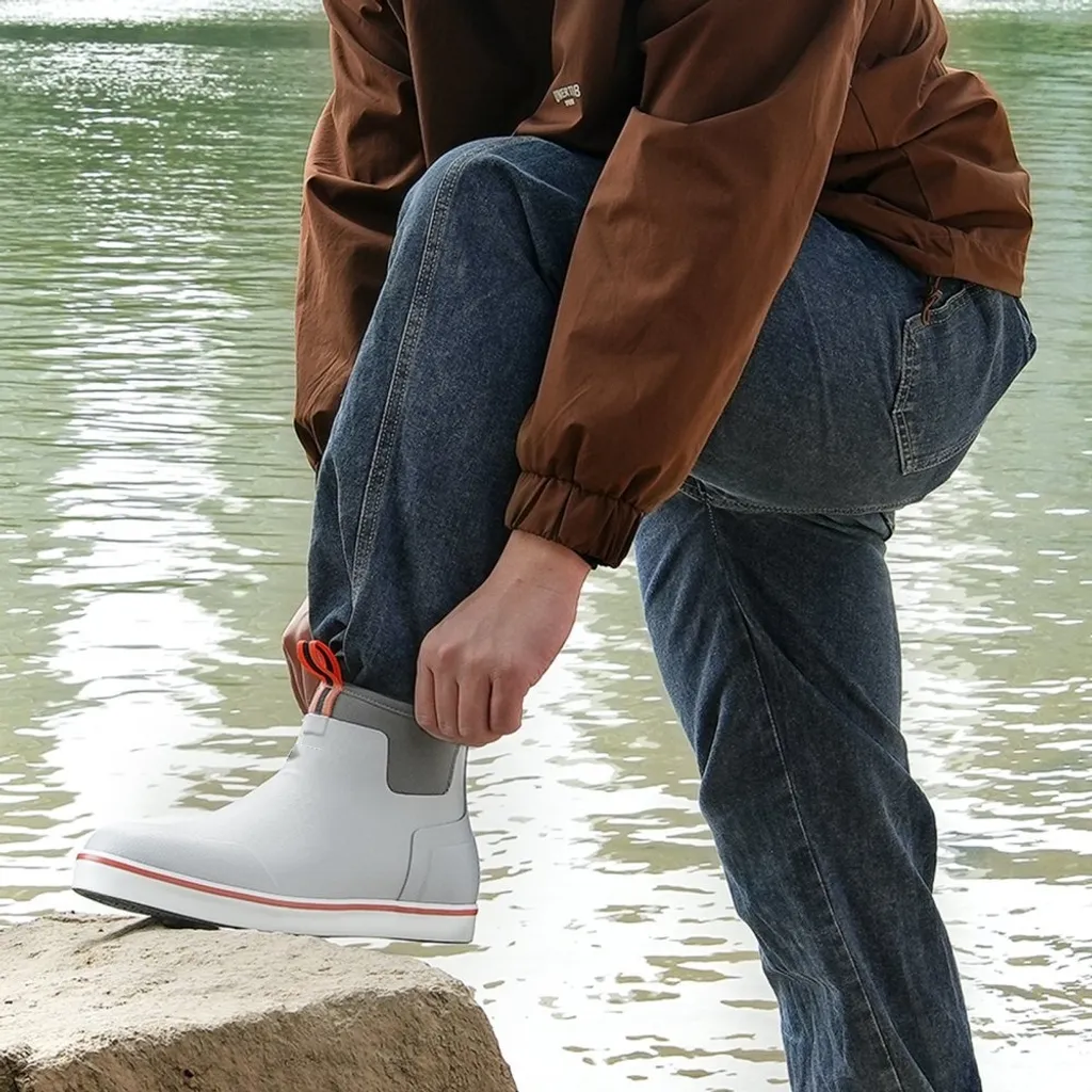 Bottes de pluie professionnelles avec semelle crantée anti-dérapante - 8