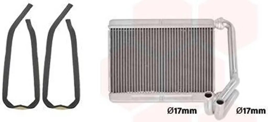 Chauffage Habitacle TOYOTA Yaris : Échangeur VAN WEZEL 53006781 Robuste