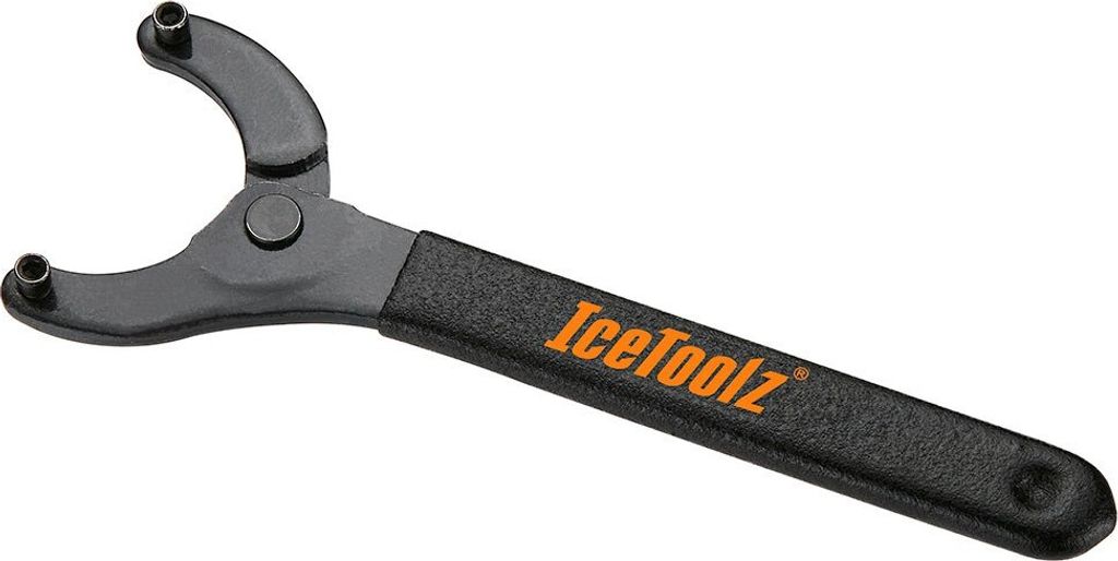 Icetoolz Cr-mo Compass Tretlagerwerkzeug Schwarz Schwarz One Size