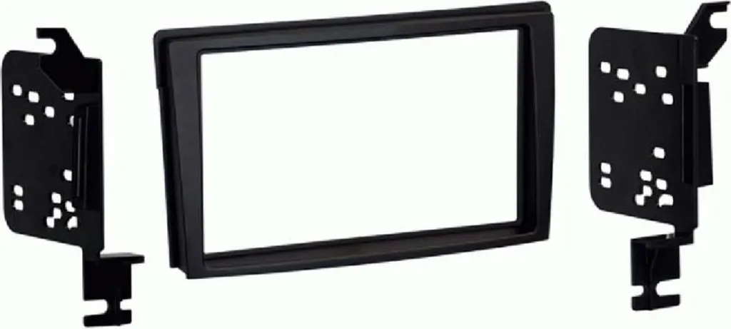 Entourage autoradio 2-DIN Mazda MPV LW Noir Mat - Haute résistance et design